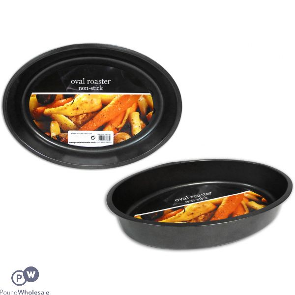 Non-stick Oval Roaster 30cm X 21cm X 5cm