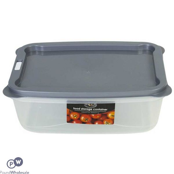 COOKHOUSE FOOD STORAGE BOX WITH VENT 3 LITRE 3 ASSORTED COLOURS