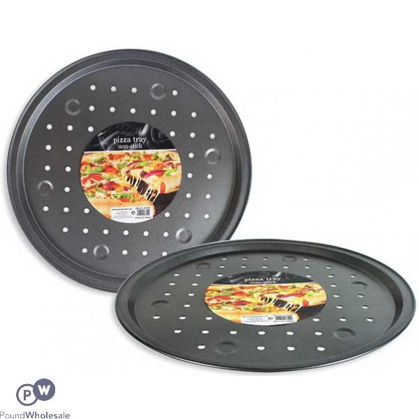 PIZZA BAKING TRAY WITH HOLES 33CM