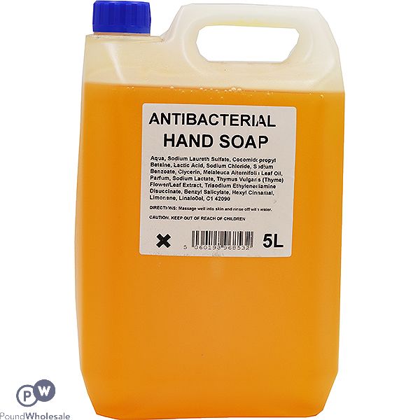 Anti-bacterial Hand Wash Orange 5l