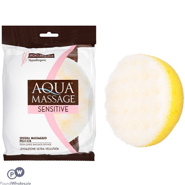 AQUA EXTRA SENSITIVE HYPOALLERGENIC MASSAGE SPONGE