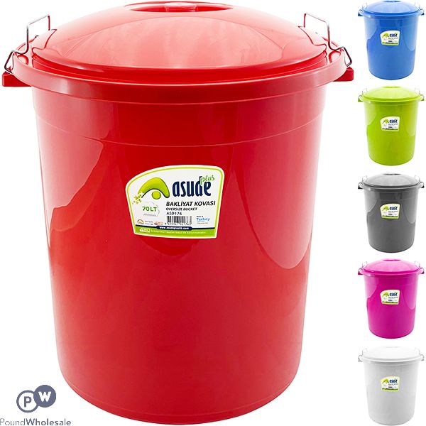 Asude Storage Jolly Bin 70l Assorted Colours