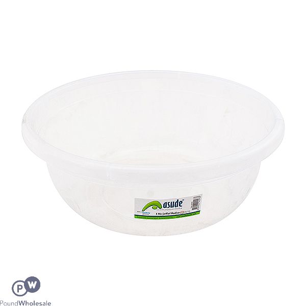 Asude Transparent Plastic Bowl 5.5l