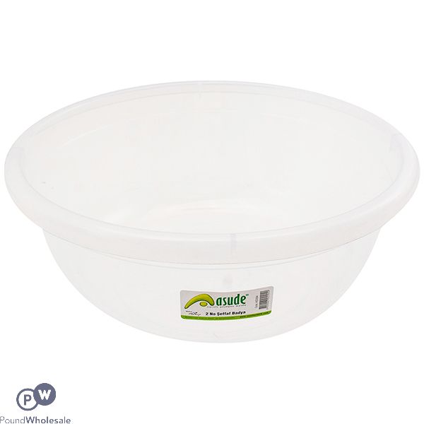 Asude Transparent Plastic Bowl 10l