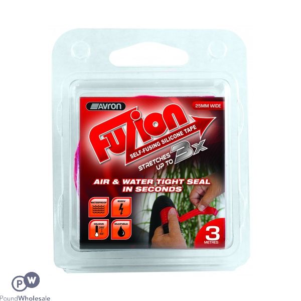 Fuzion Self-Fusing Silicone Tape 25mm X 3m