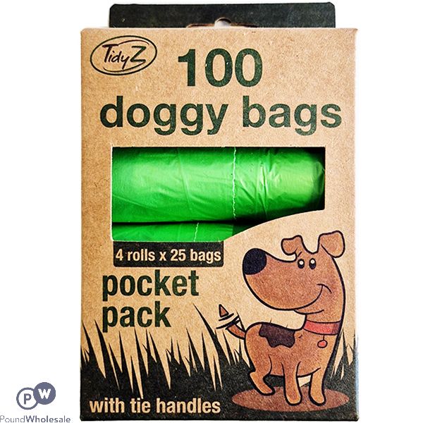 Tidyz Dog Poop Bags 100 Pack