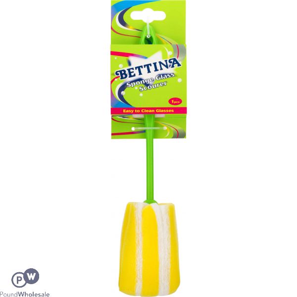 Bettina Sponge Glass Scourer