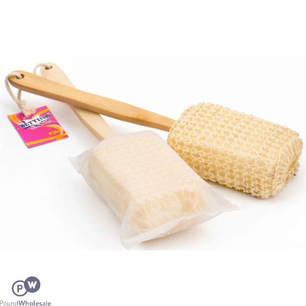 Bettina Sisal Spa Exfoliating Back Scrubber 35.5cm