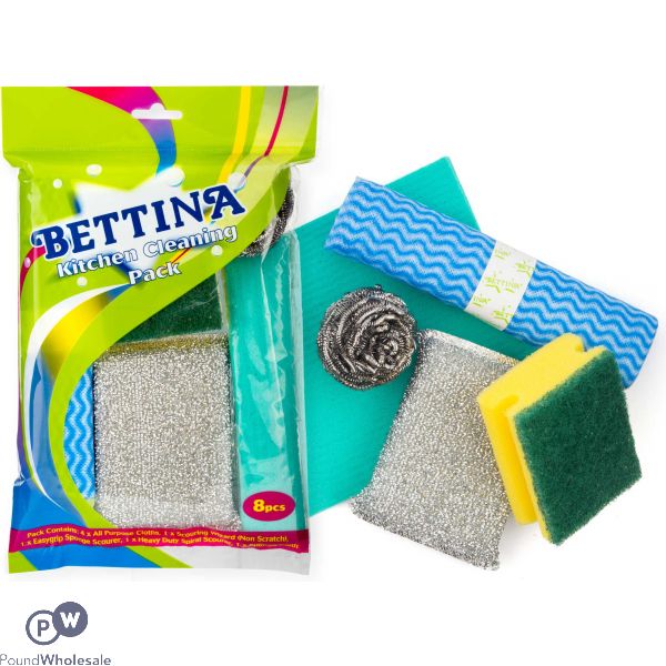 BETTINA KITCHEN CLEANER KIT 8PC