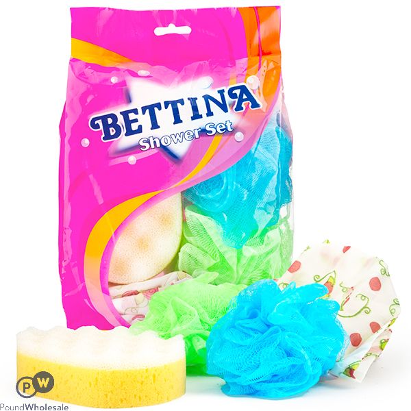 BETTINA BATH & SHOWER SET 4PC