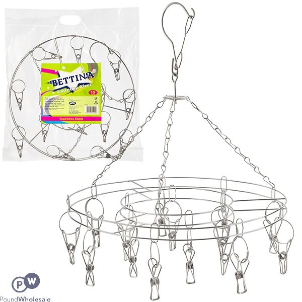 Bettina 15 Peg Stainless Steel Laundry Airer
