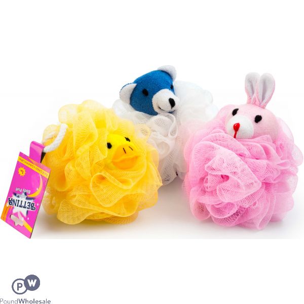 Bettina Animal Body Puffs Assorted Designs