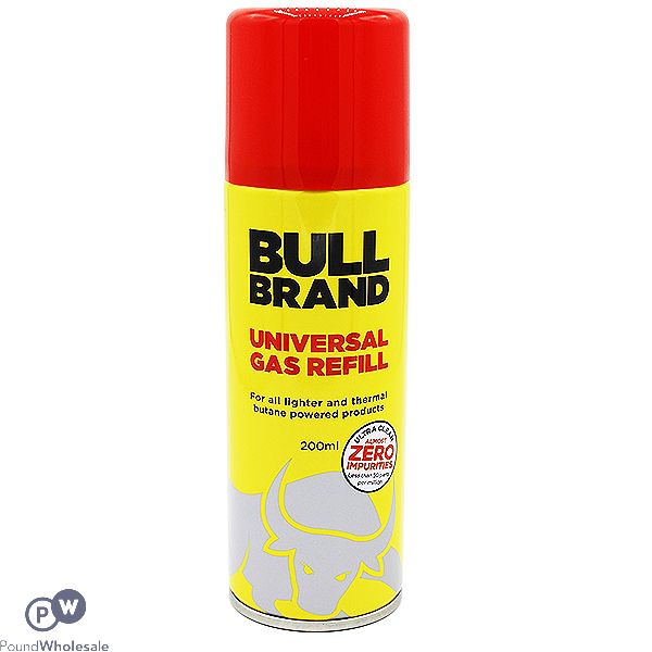 Bull Brand Universal Gas Refill 200ml