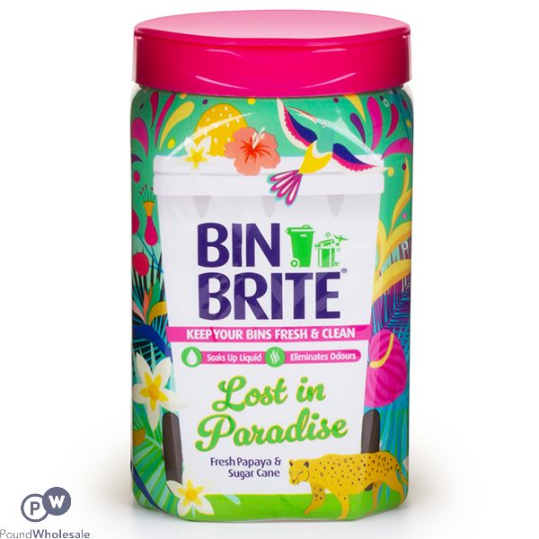 Bin Brite Lost In Paradise Bin Odour Neutraliser 500g