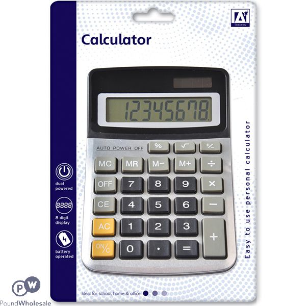 EASY TO USE PERSONAL DESK CALCULATOR