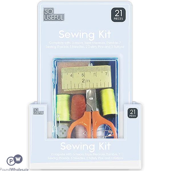 So Useful Sewing Kit 21pc Cdu