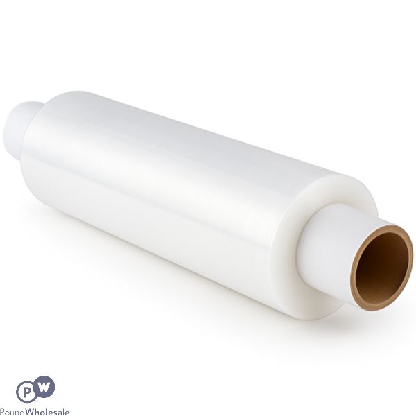 Clear 23 Microns Extended Core Pallet Wrap 400mm X 450m