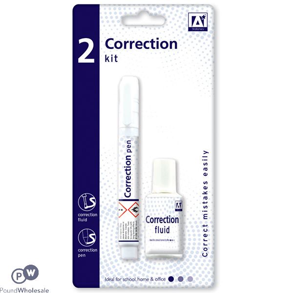 CORRECTION FLUID SET 2PC