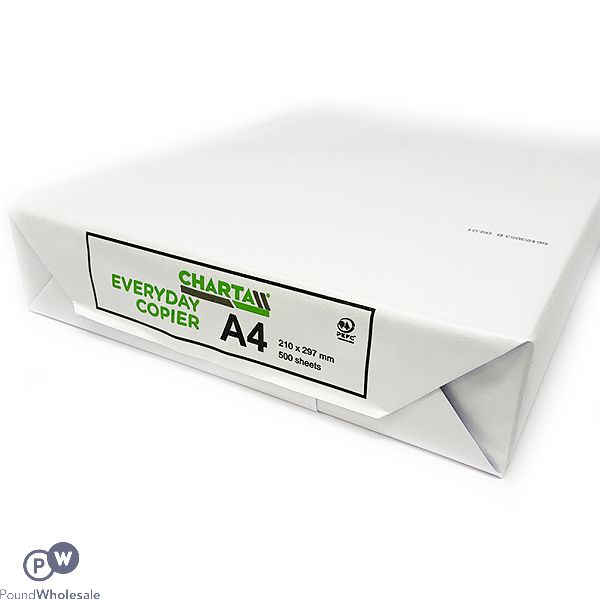 Charta A4 75gsm Everyday Copier Paper 500 Sheets