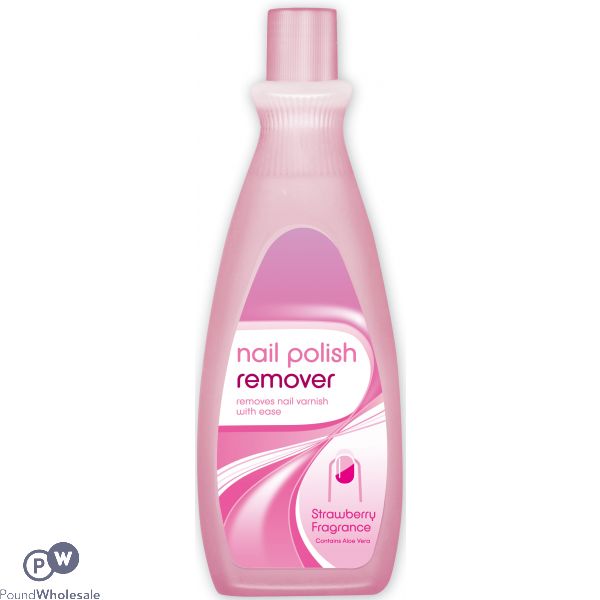 Nail Polish Remover Strawberry Fragrance 295ml