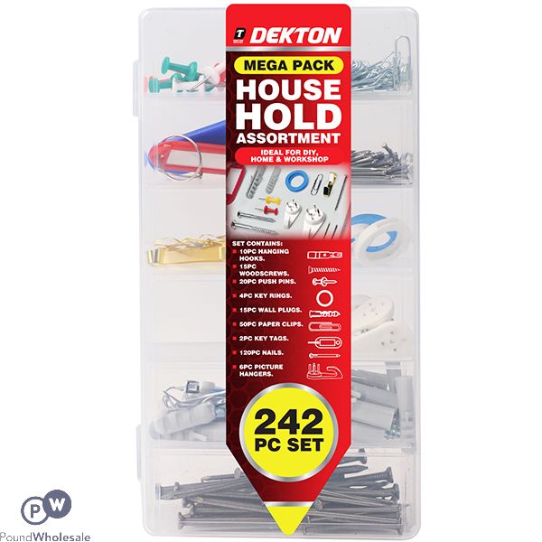 Dekton Household Assortment Mega Pack 242pc