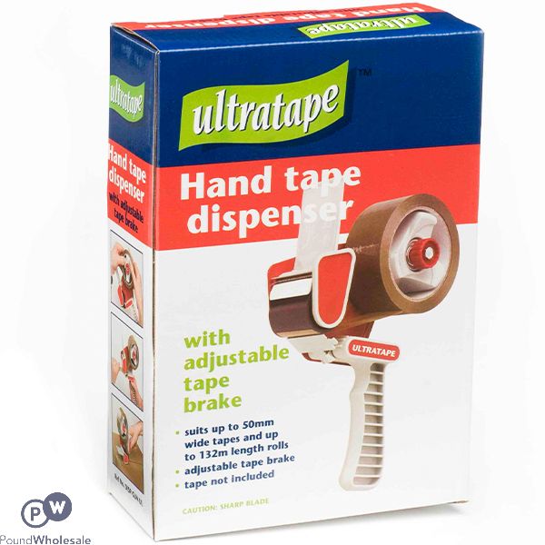 ULTRATAPE HAND TAPE DISPENSER WITH BRAKE