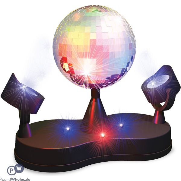 Light-up Rotating Party Mirror Disco Ball