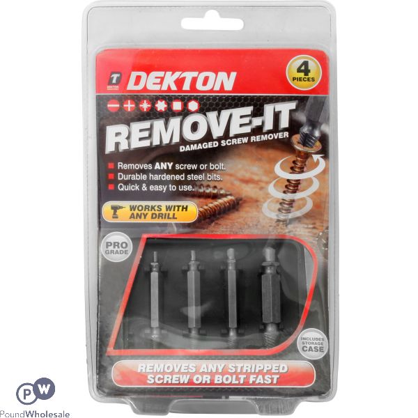 DEKTON REMOVE-IT PRO SCREW REMOVER