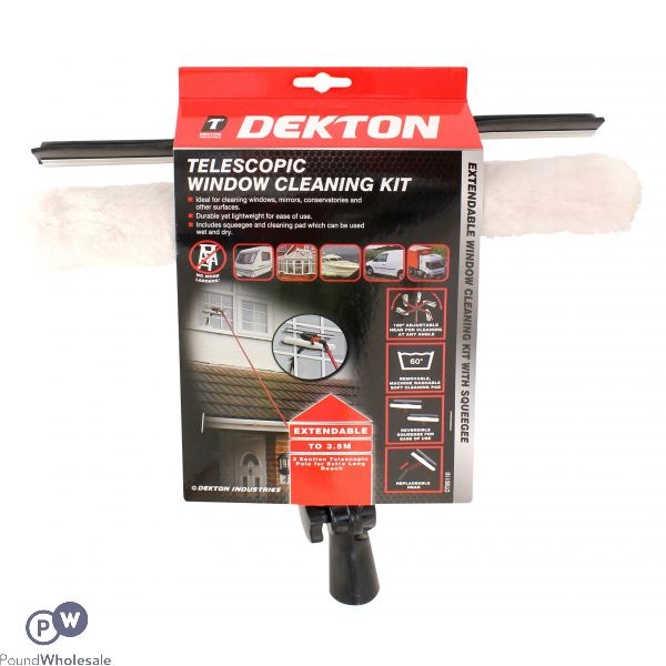 Dekton Telescopic Window Cleaning Kit