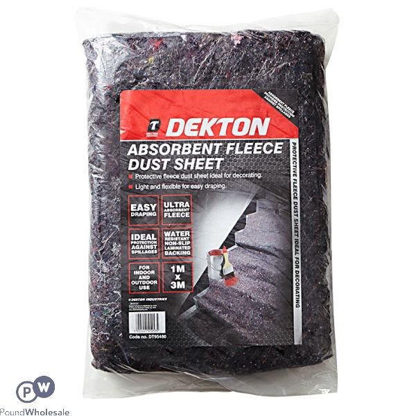 DEKTON ABSORBENT FLEECE DUST SHEET