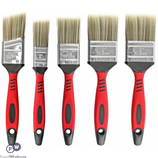 DEKTON 5PC PRO PAINT BRUSH SET