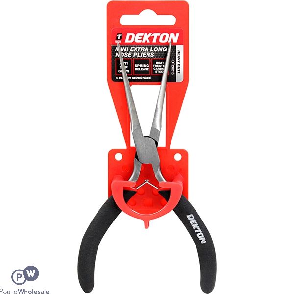 DEKTON MINI EXTRA LONG NOSE PLIERS