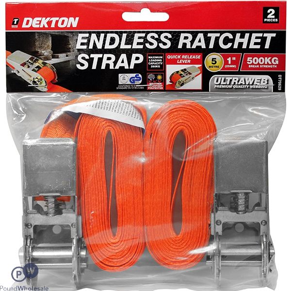 Dekton Endless Ratchet Strap 5m 2pc