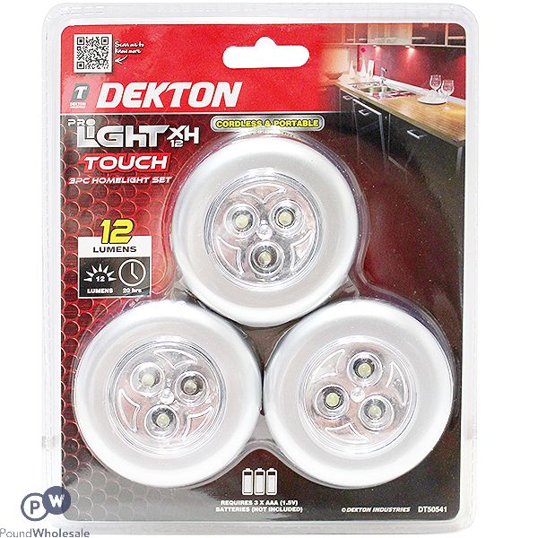 Dekton Pro Light Led Xh12 Touch Home-light Set 3pc