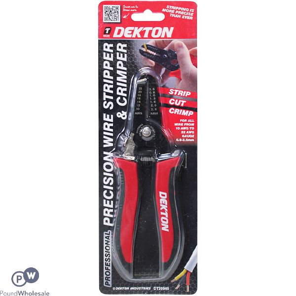 DEKTON PRECISION WIRE STRIPPER & CRIMPER