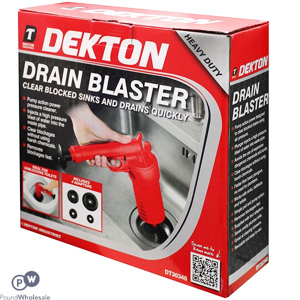Dekton Heavy Duty Drain Blaster Set