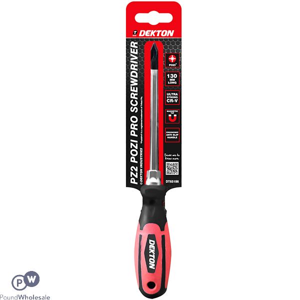 Dekton Pz2 Pozi Pro Screwdriver 13cm