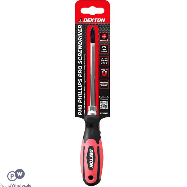 Dekton Ph0 Phillips Pro Screwdriver 7.5cm