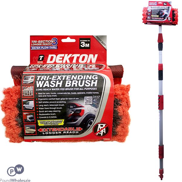 Dekton Tri-extending Wash Brush 3m