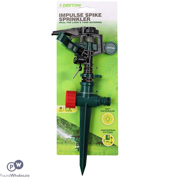 Dekton Universal 360° Impulse Spike Sprinkler