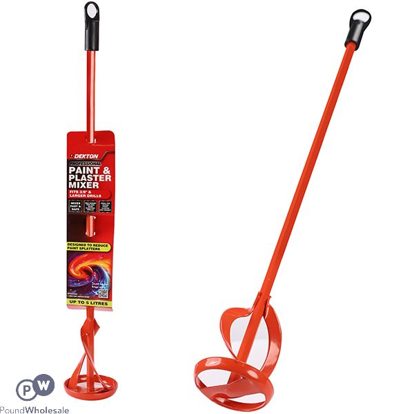 Dekton Professional 5l Paint & Plaster Mixer 3/8"