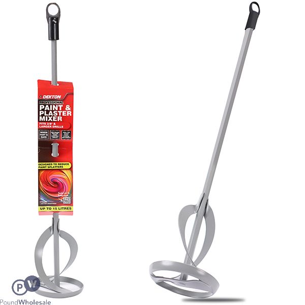 Dekton Professional 15l Paint & Plaster Mixer 3/8"