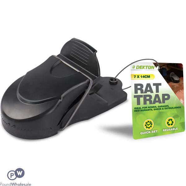 Dekton Reusable Rat Trap 7cm X 14cm