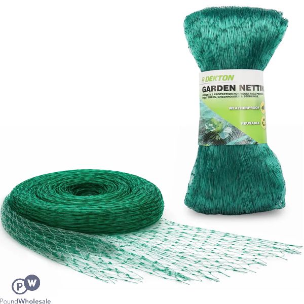 Dekton Green Garden Netting 4m X 5m