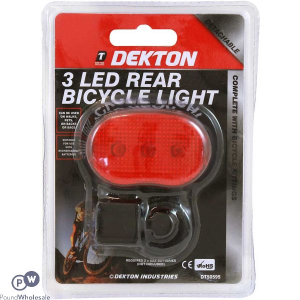 DEKTON RED BICYCLE AND WALKING LIGHT