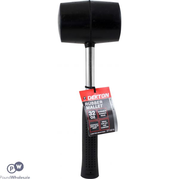 DEKTON RUBBER MALLET HEAVY DUTY 32oz/907g