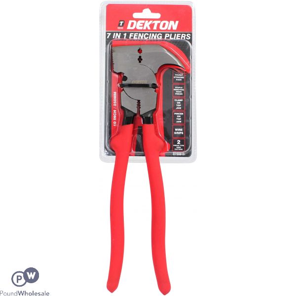 DEKTON HEAVY DUTY 7-IN-1 FENCING PLIERS 