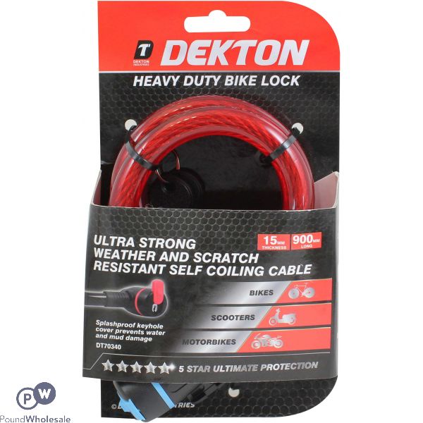 Dekton 900mm Bike Lock