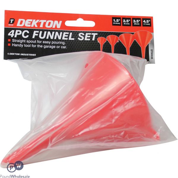 Dekton 4 Piece Funnel Set