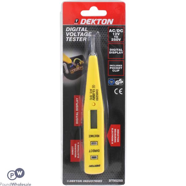 Dekton Digital Voltage Tester